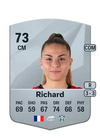 Nina Richard Common 73 Overall Rating