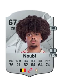 Lucas Noubi Rare 67 Overall Rating