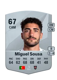 Miguel Sousa Common 67 Overall Rating