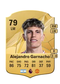 Alejandro Garnacho Rare 79 Overall Rating