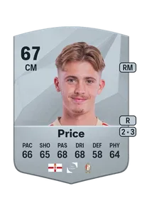 Isaac Price Common 67 Overall Rating