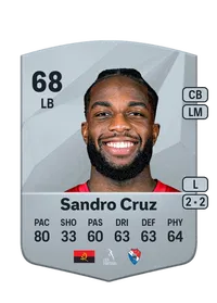 Sandro Cruz Common 68 Overall Rating