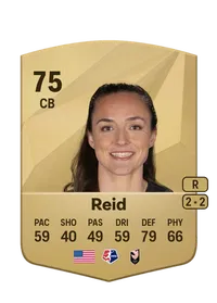 Megan Reid Common 75 Overall Rating