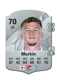 Derry John Murkin Rare 70 Overall Rating