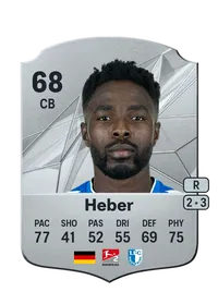 Daniel Heber Rare 68 Overall Rating