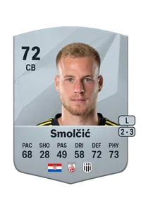 Hrvoje Smolčić Common 72 Overall Rating