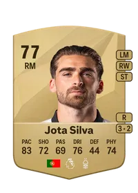 Jota Silva Common 77 Overall Rating