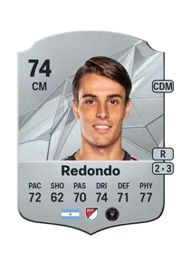 Federico Redondo Rare 74 Overall Rating