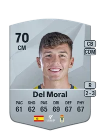 Del Moral Common 70 Overall Rating