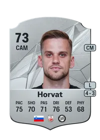 Tomi Horvat Rare 73 Overall Rating