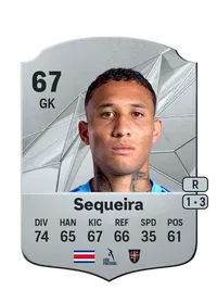 Patrick Gilmar Sequeira Rare 67 Overall Rating