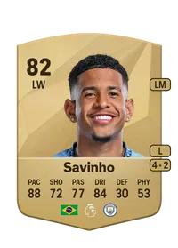 Savinho Common 82 Overall Rating