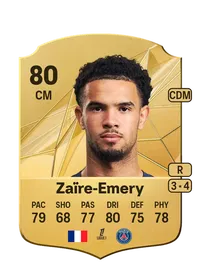 Warren Zaïre-Emery Rare 80 Overall Rating