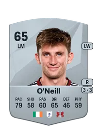 Ollie O'Neill Common 65 Overall Rating