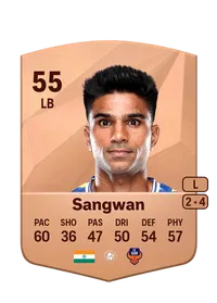 Aakash Sangwan Common 55 Overall Rating