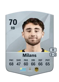 Pedro Milans Common 70 Overall Rating