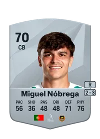 Miguel Nóbrega Common 70 Overall Rating