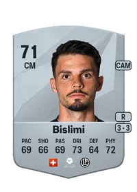 Uran Bislimi Common 71 Overall Rating