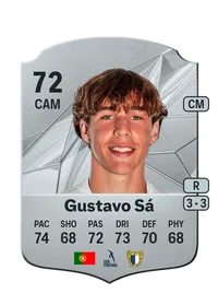 Gustavo Sá Rare 72 Overall Rating