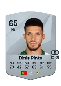 Dinis Pinto Common 65 Overall Rating