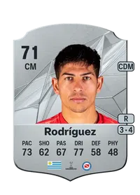 Alan Rodríguez Rare 71 Overall Rating