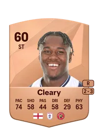 Reyes Cleary Common 60 Overall Rating