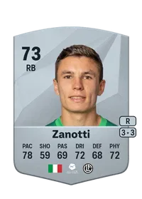 Mattia Zanotti Common 73 Overall Rating