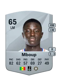 Pathé Mboup Common 65 Overall Rating