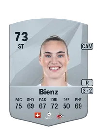 Alena Bienz Common 73 Overall Rating