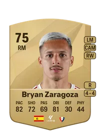 Bryan Zaragoza Common 75 Overall Rating