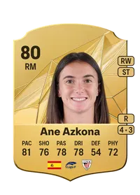 Ane Azkona Rare 80 Overall Rating