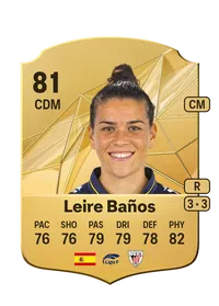 Leire Baños Rare 81 Overall Rating