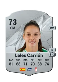 Leles Carrión Rare 73 Overall Rating