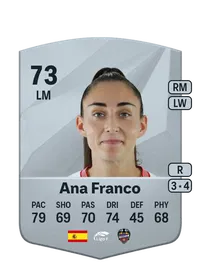 Ana Franco Common 73 Overall Rating