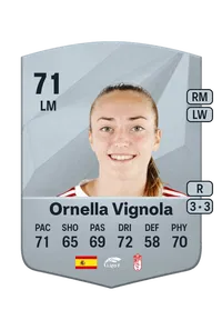 Ornella Vignola Common 71 Overall Rating