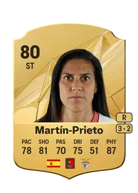 Martín-Prieto Rare 80 Overall Rating