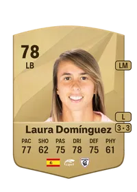 Laura Domínguez Common 78 Overall Rating