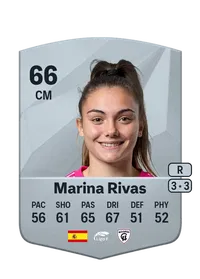 Marina Rivas Common 66 Overall Rating