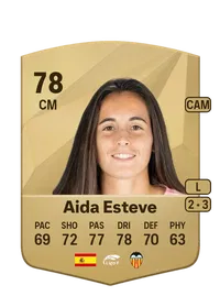 Aida Esteve Common 78 Overall Rating