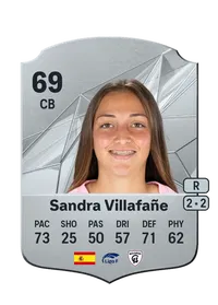 Sandra Villafañe Rare 69 Overall Rating