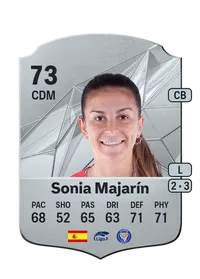 Sonia Majarín Rare 73 Overall Rating