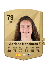 Adriana Nanclares Common 79 Overall Rating