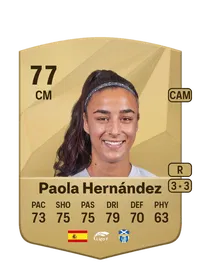 Paola Hernández Common 77 Overall Rating