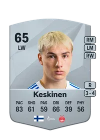 Topi Keskinen Common 65 Overall Rating