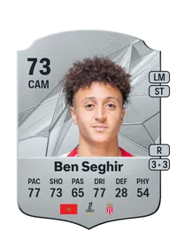 Eliesse Ben Seghir Rare 73 Overall Rating