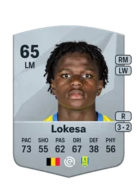 Chris-Emmanuel Lokesa Common 65 Overall Rating