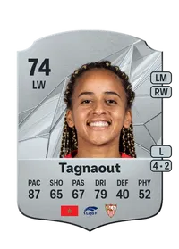 Fatima Tagnaout Rare 74 Overall Rating