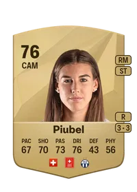 Seraina Piubel Common 76 Overall Rating