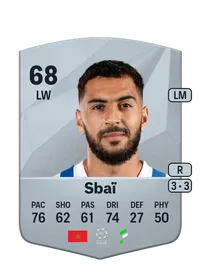 Amine Sbaï Common 68 Overall Rating