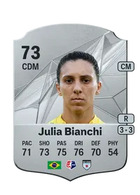 Julia Bianchi Rare 73 Overall Rating